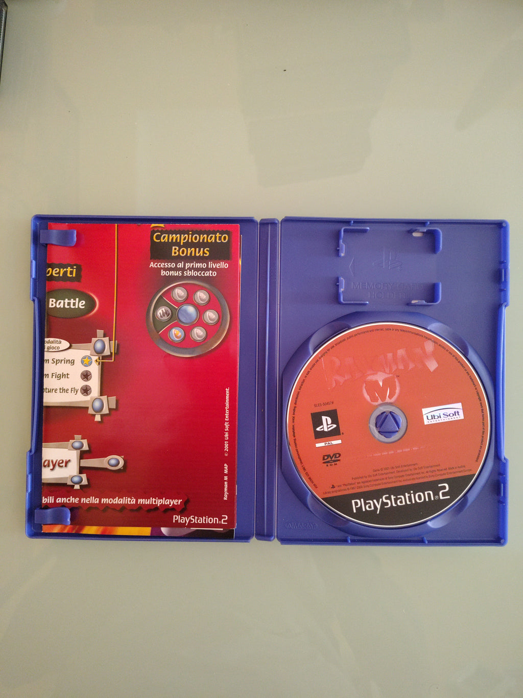 RAYMAN M GIOCO USATO BUONO STATO SONY PS2 EDIZIONE ITALIANA PAL