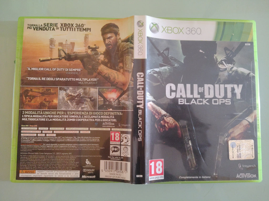 Call of duty black ops PAL ita