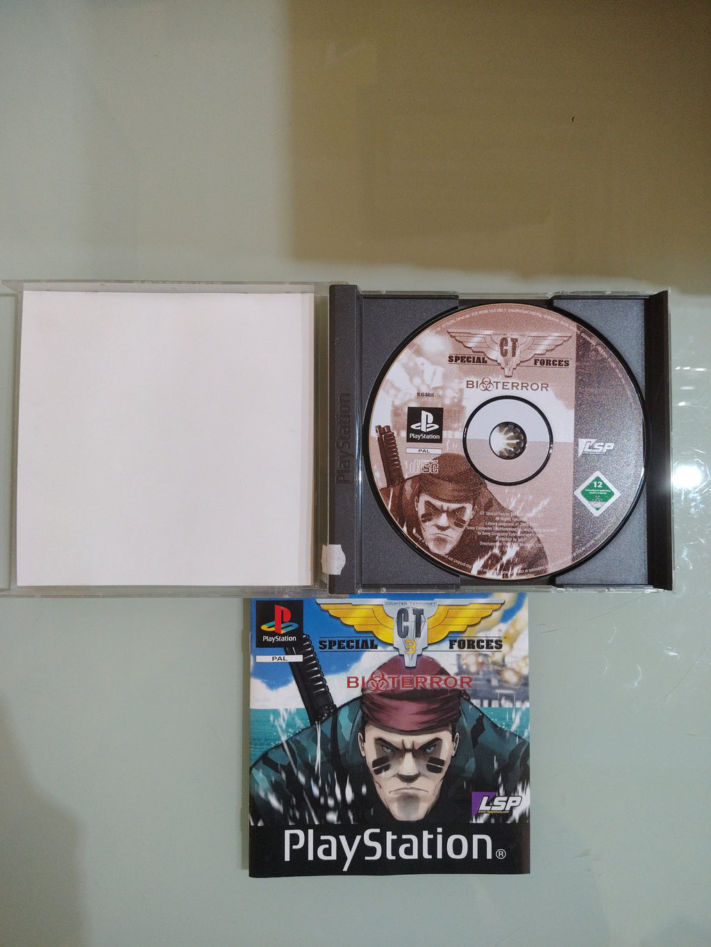 Sony Playstation 1 PS1,CT Special Forces 3: Bioterror,PAL ita