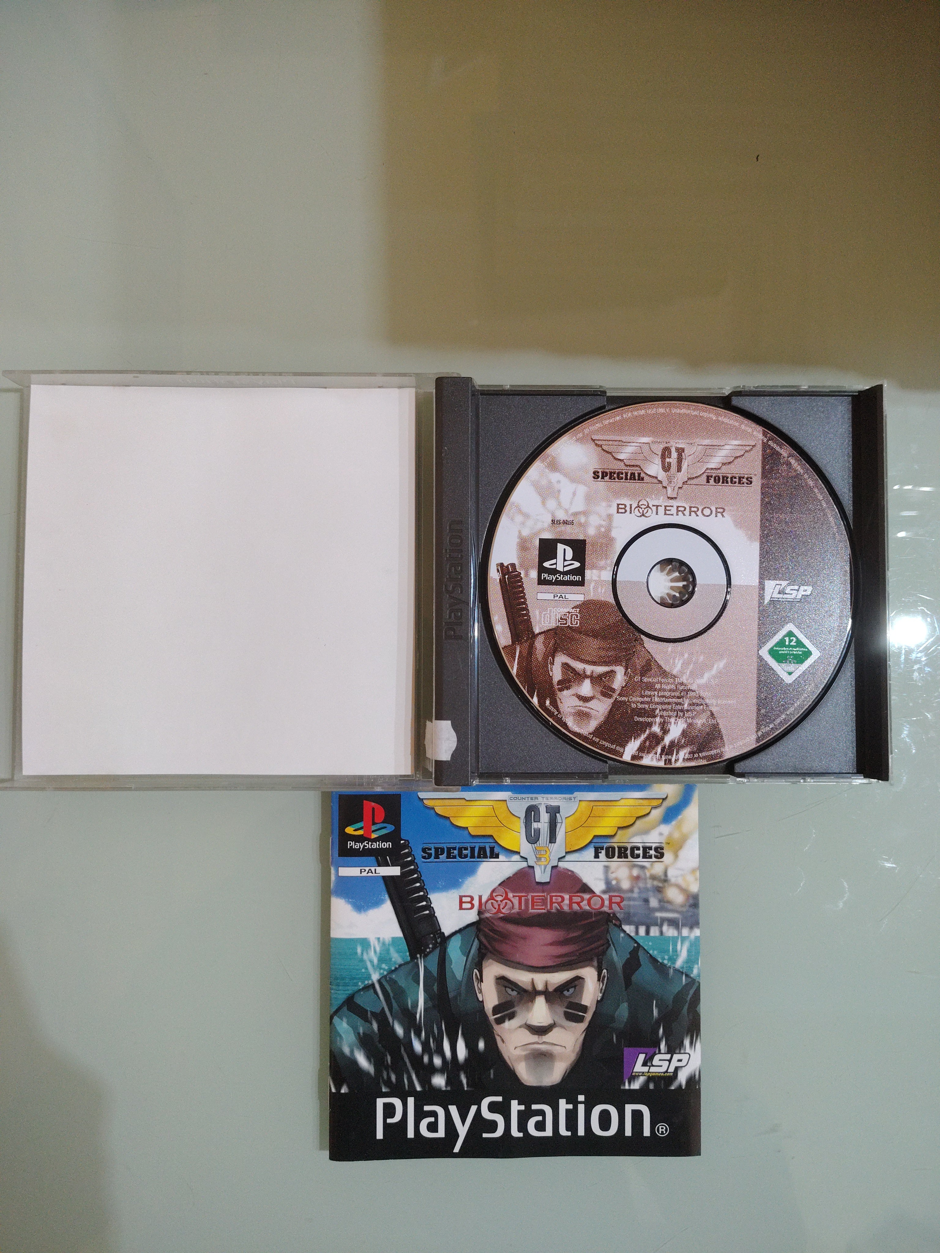 Sony Playstation 1 PS1,CT Special Forces 3: Bioterror,PAL ita