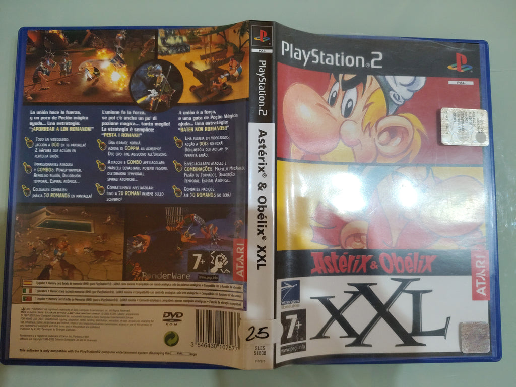 ASTERIX & OBELIX XXL GIOCO USATO BUONO STATO PS2 VERSIONE ITALIANA