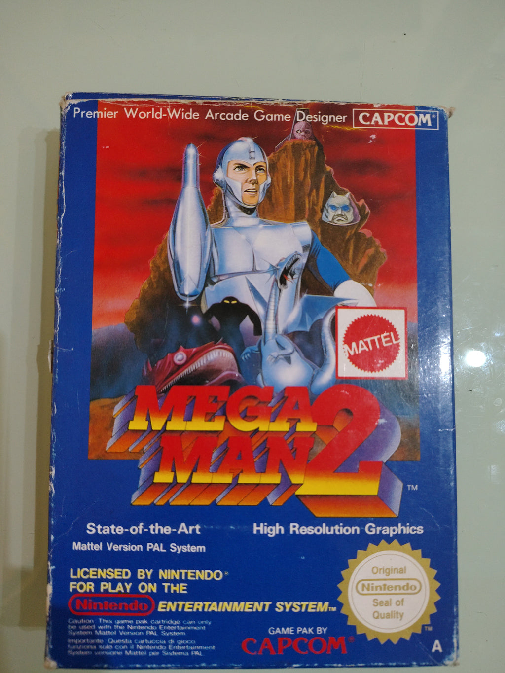 MEGAMAN 2 PAL A MATTEL