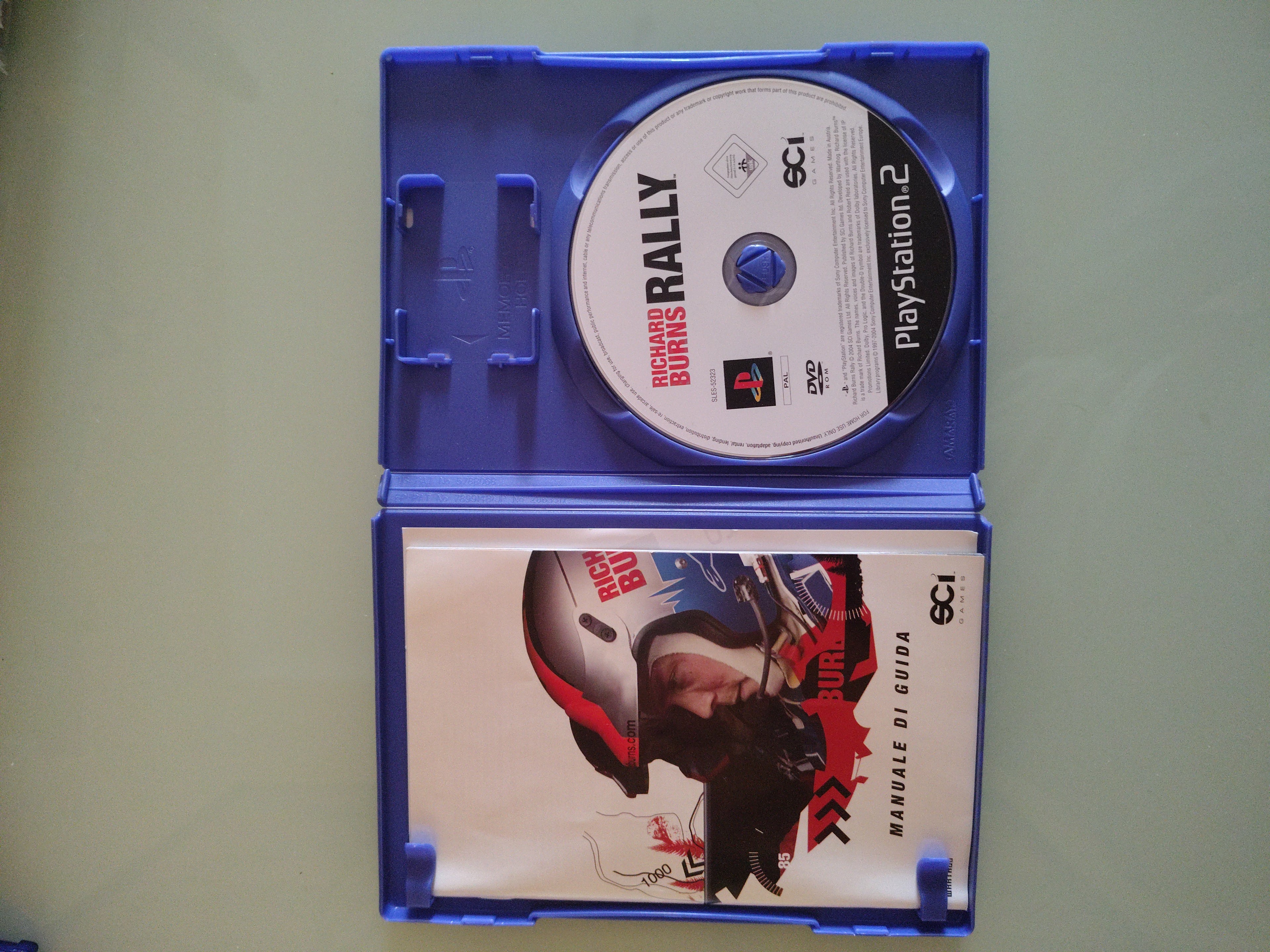 RICHARD BURNS RALLY , PLAYSTATION 2 USATO versione italiana