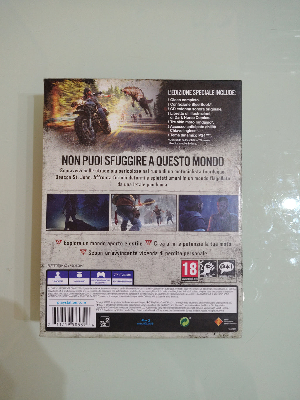 Days gone special edition ps4! Usato Perfetto! Vers. Italiana!