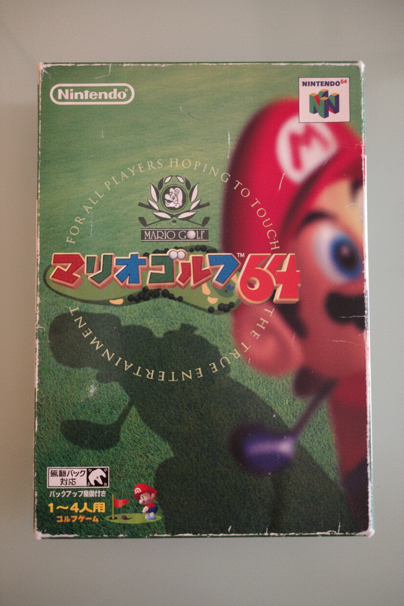 Mario Golf 64 versione giapponese  TESTATO