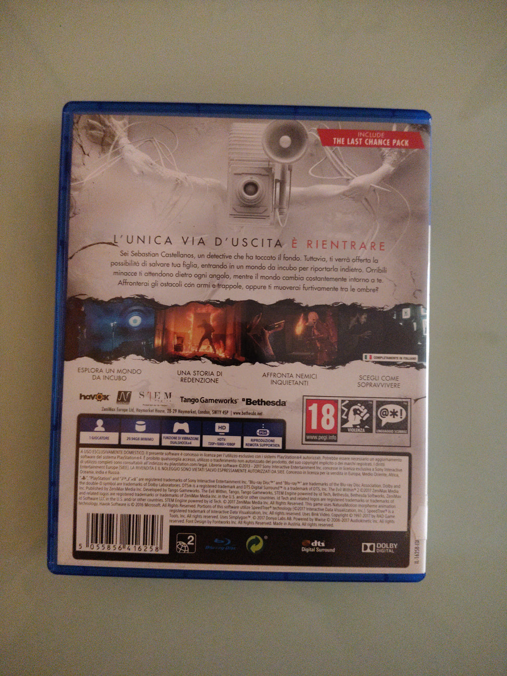 The Evil Within 2 PS4