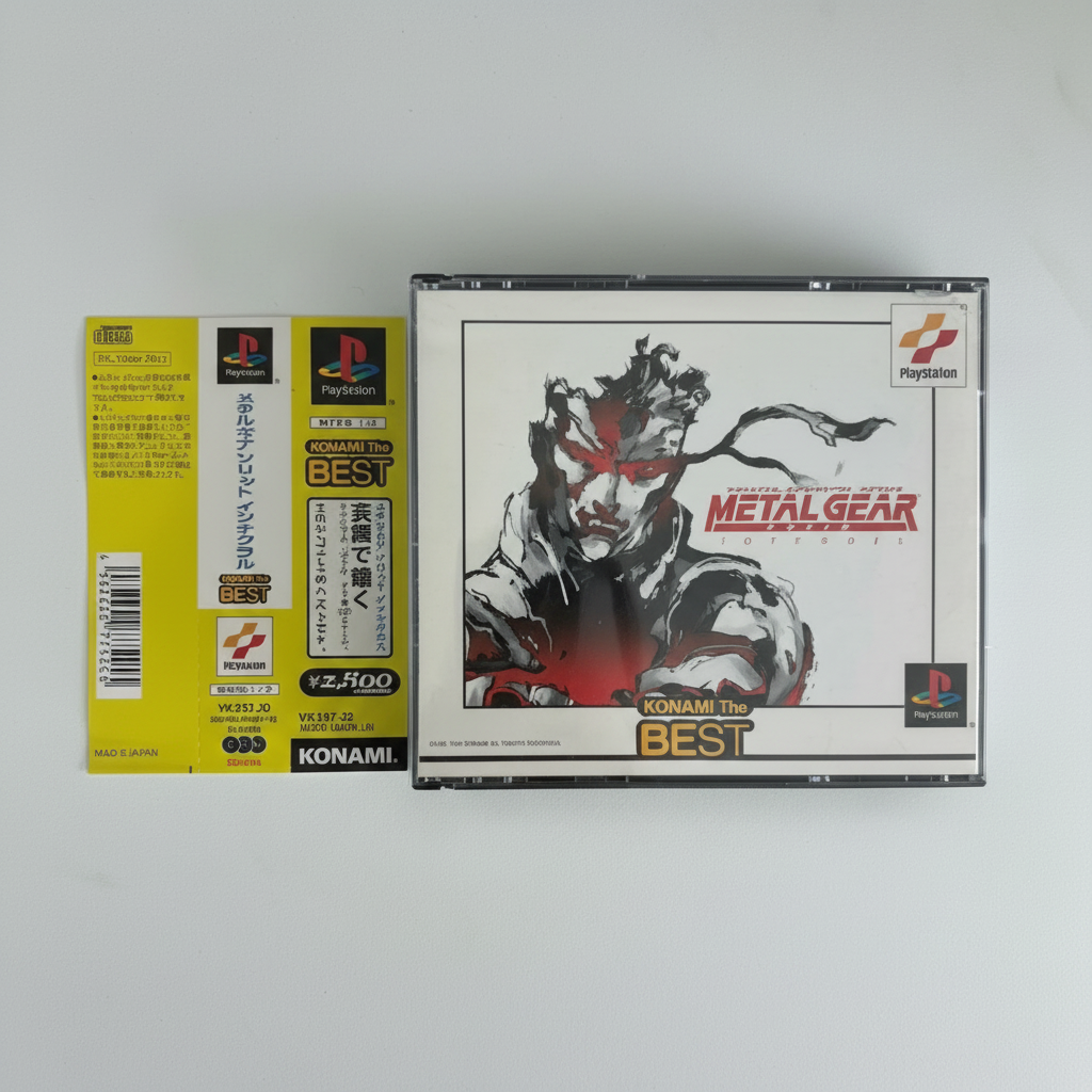 Metal Gear Solid Integral PS1 KONAMI Sony Playstation dal Giappone