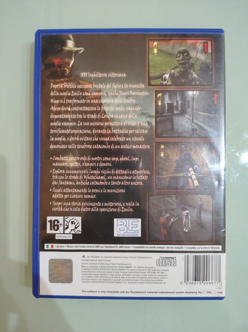 DAEMON SUMMONER SONY PS2 PLAYSTATION 2 PAL ITA ITALIANO ORIGINALE
