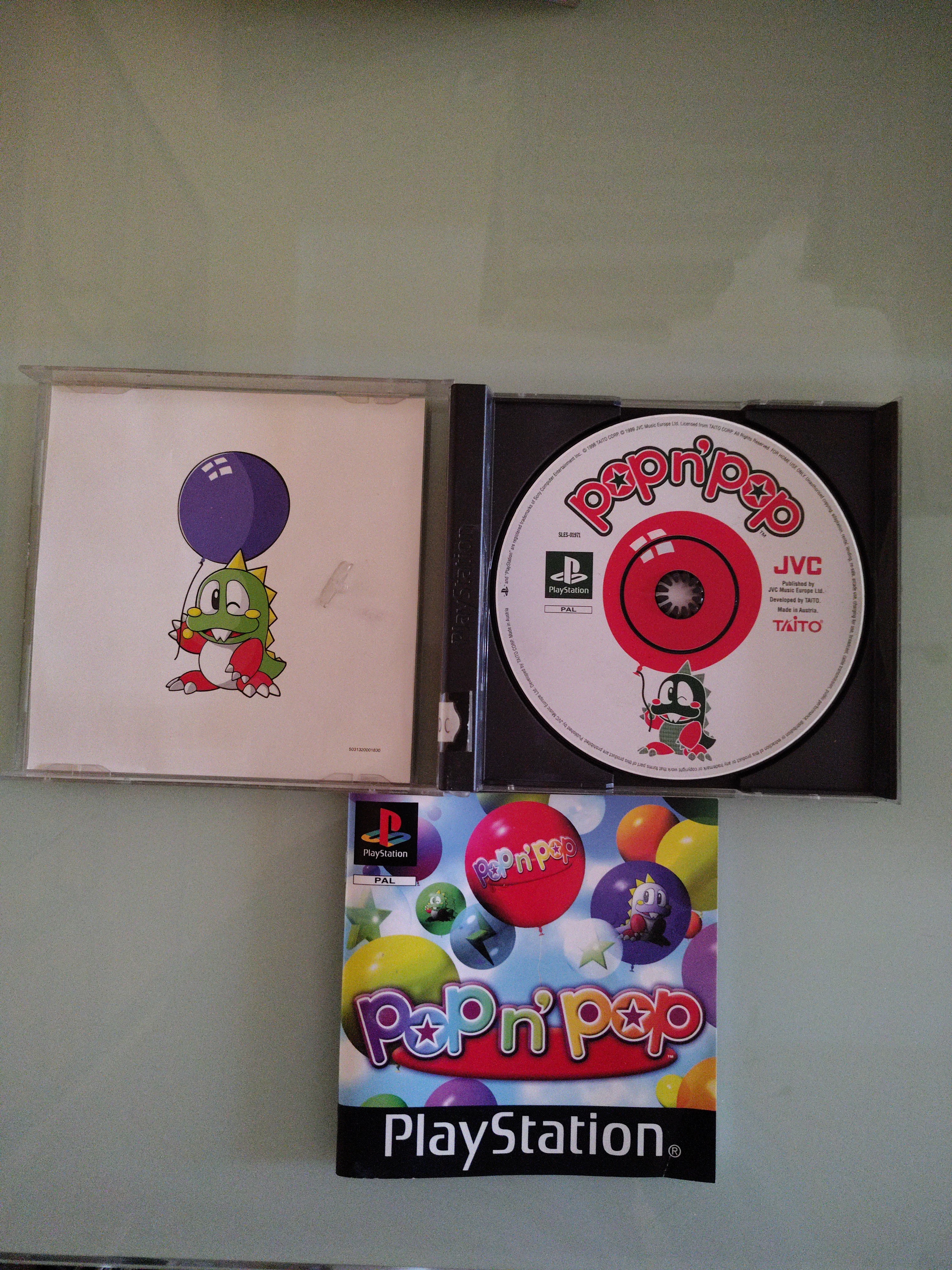POP N' POP Playstation PS1 PSX PSONE Edizione italiana prima stampa