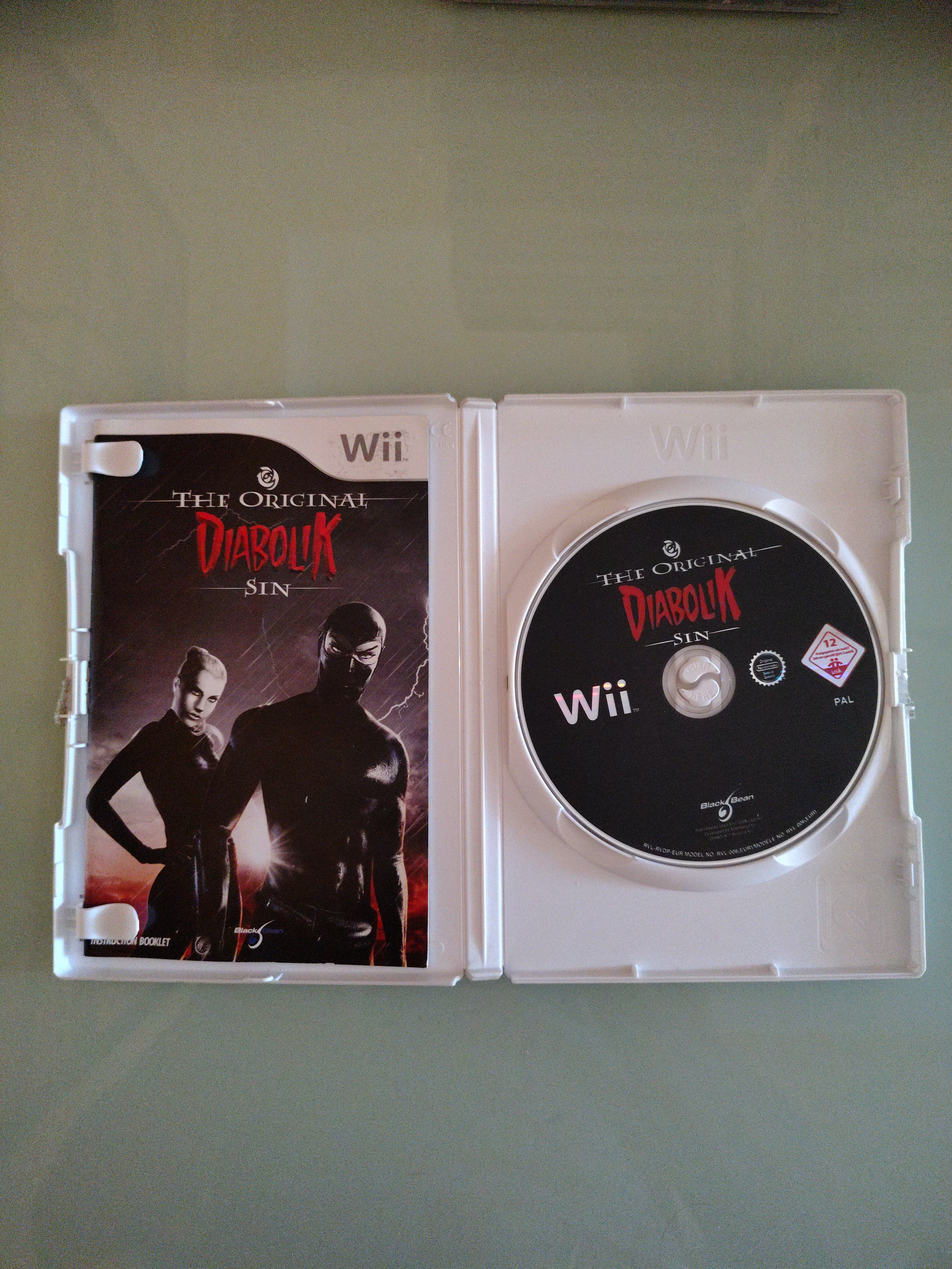 WII GIOCO DIABOLIK THE ORIGINAL SIN  MULTI LANGUAGE PAL  NINTENDO GAMES