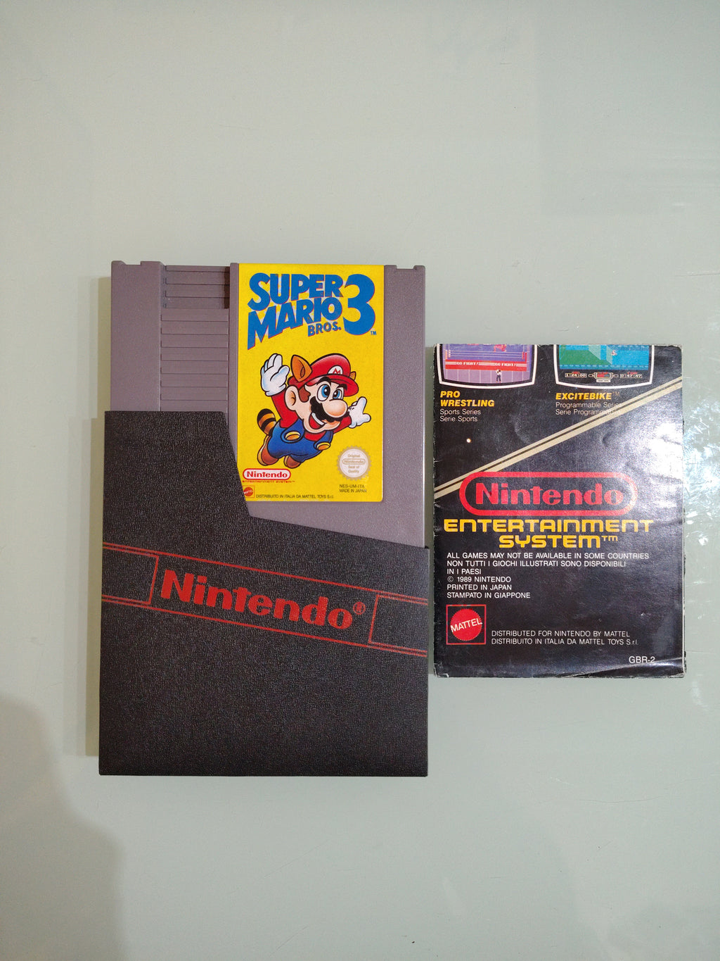 SUPER MARIO BROS 3 NES PAL RARO ITALIANO MATTEL
