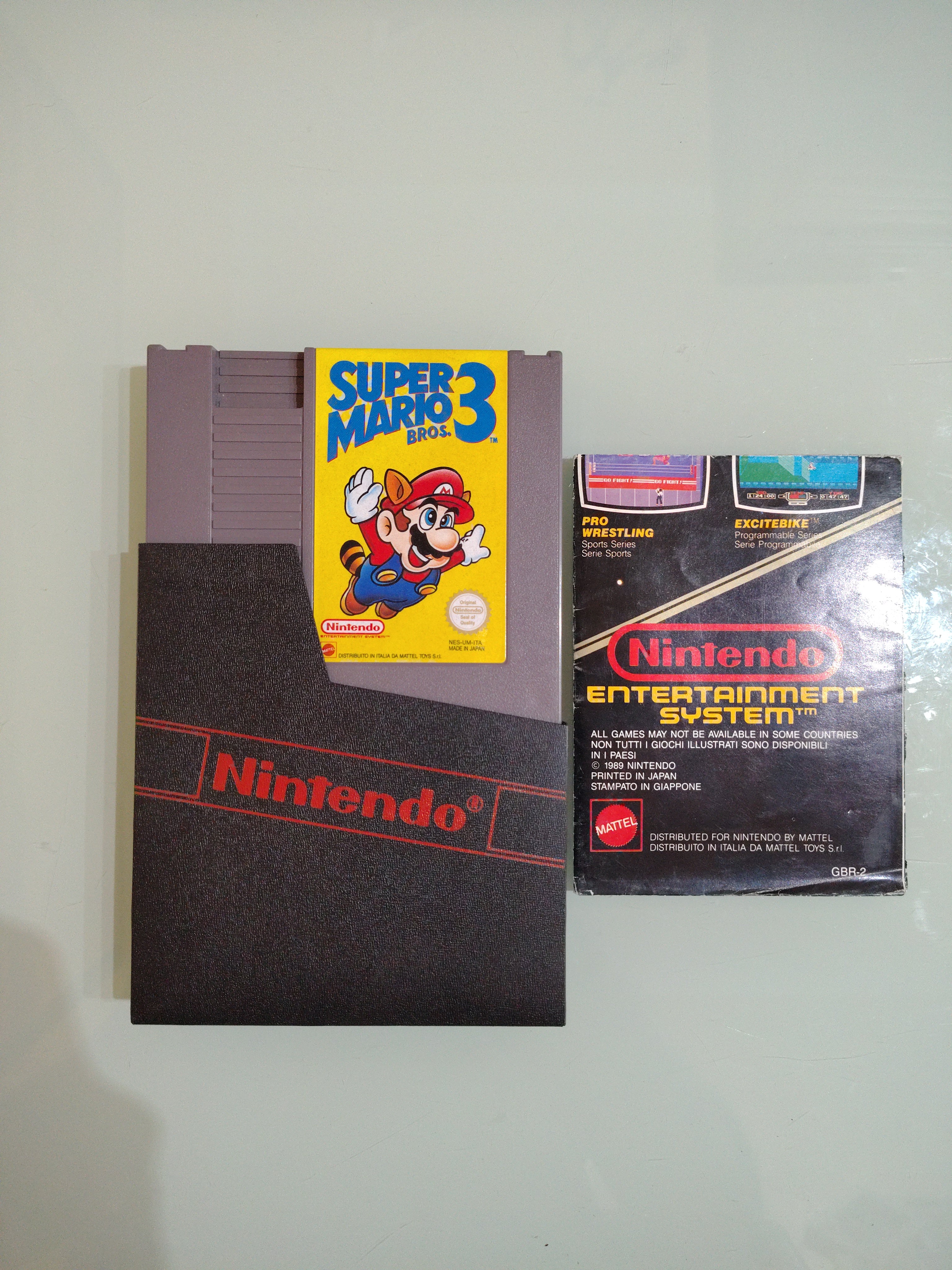 SUPER MARIO BROS 3 NES PAL RARO ITALIANO MATTEL