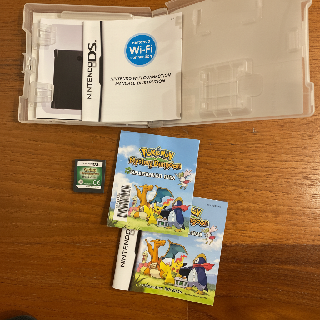 POKEMON MYSTERY DUNGEON ESPLORATORI DEL CIELO NINTENDO DS PAL ITA COMPLETO
