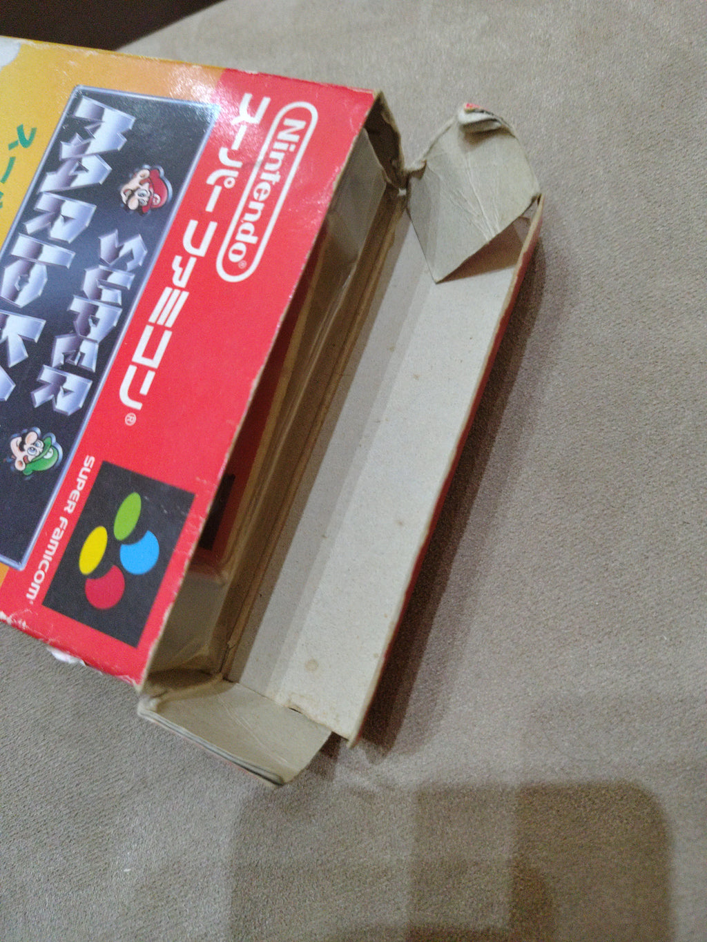 SUPER MARIO KART BROS NINTENDO SUPER FAMICOM SNES GIAPPONESE IMPORT JAP
