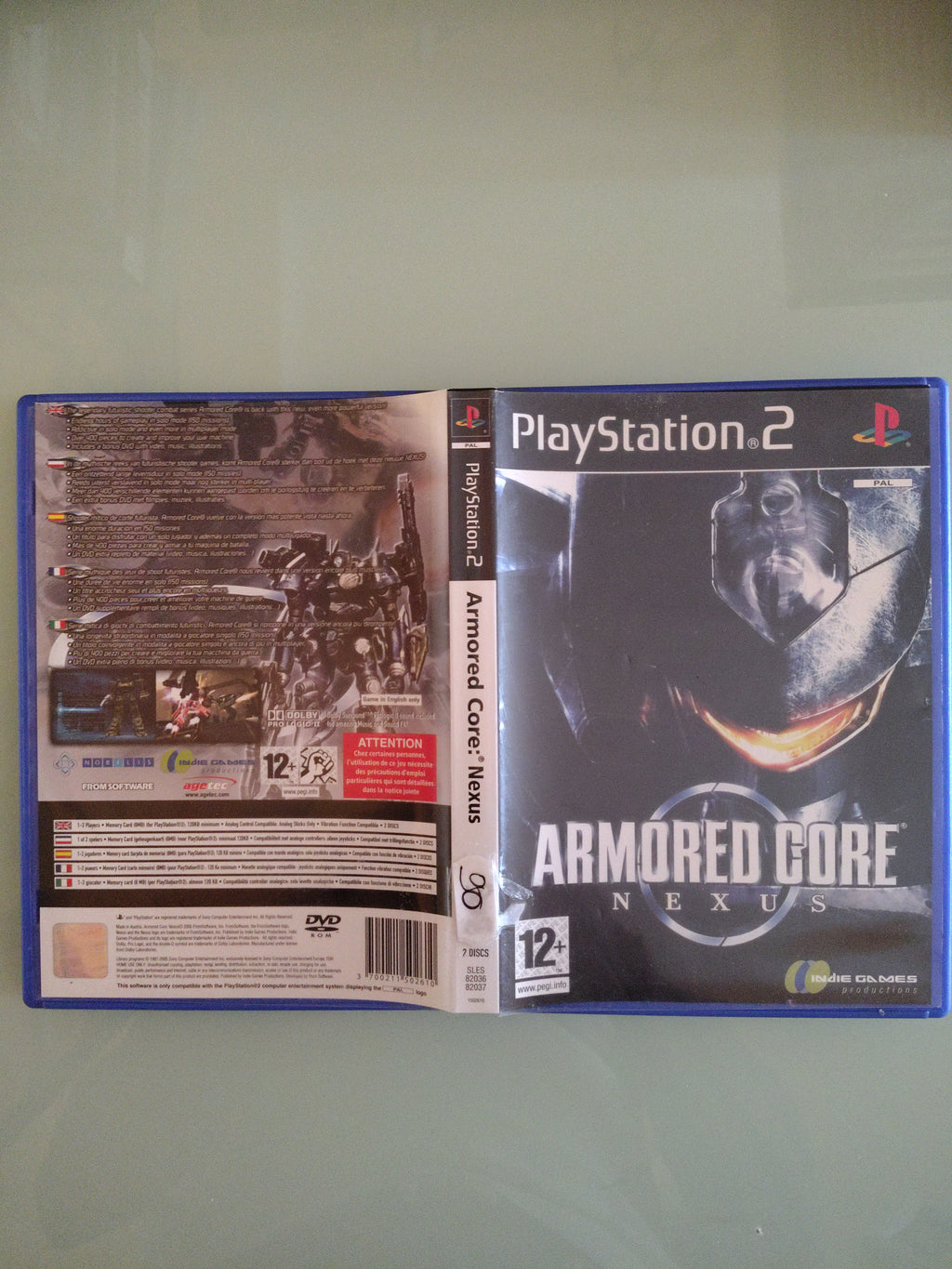 Gioco ARMORED CORE NEXUS Sony Playstation 2 Ps2 COMPLETO PAL RARO