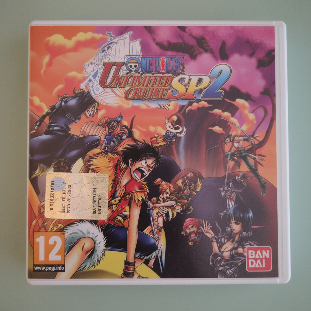 ONE PIECE UNLIMITED CRUISE SP2  PAL NINTENDO 3DS 2DS COMPLETO BAN DAI