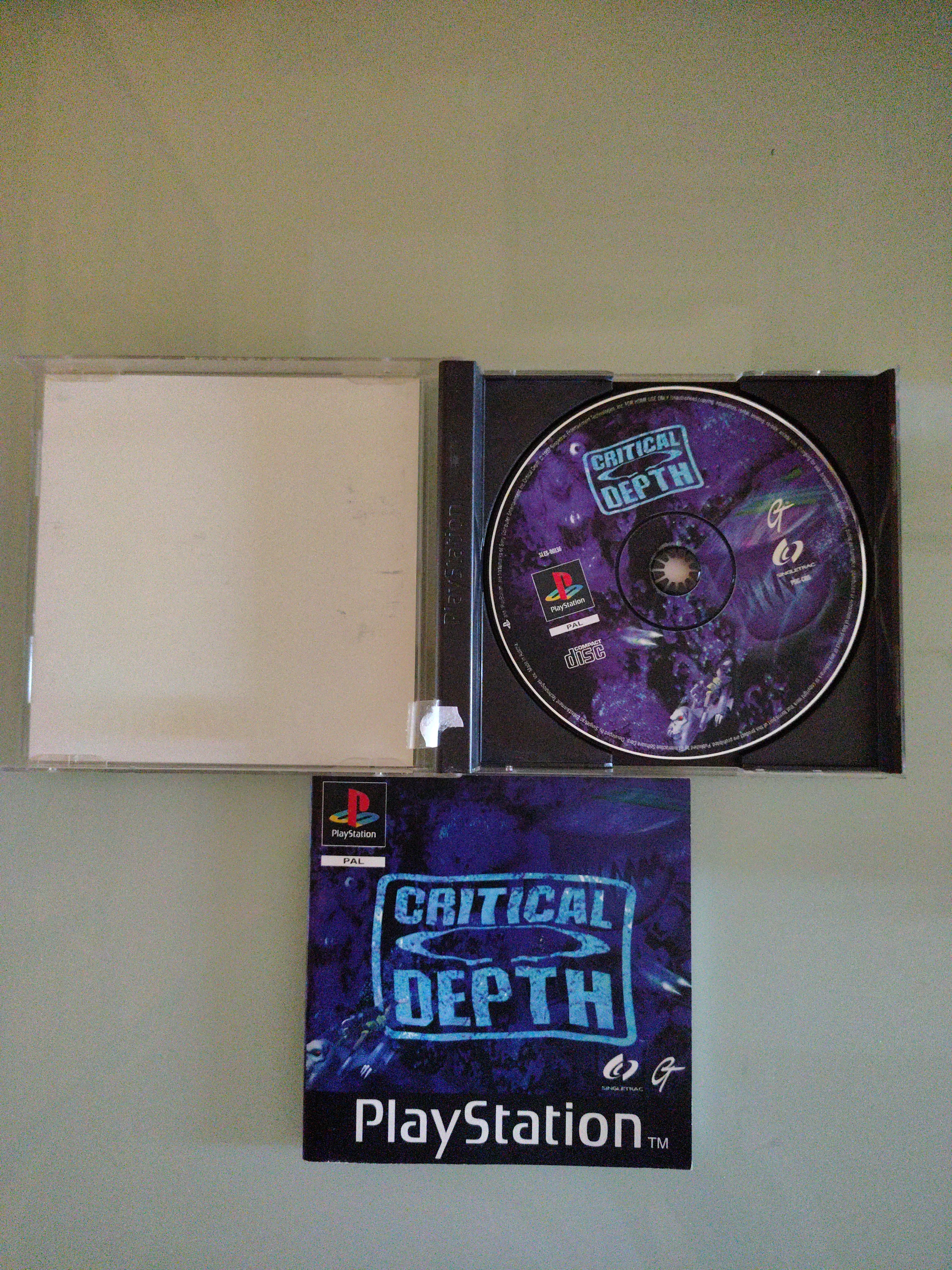 CRITICAL DEPTH (SONY PLAY STATION PS1 PAL)