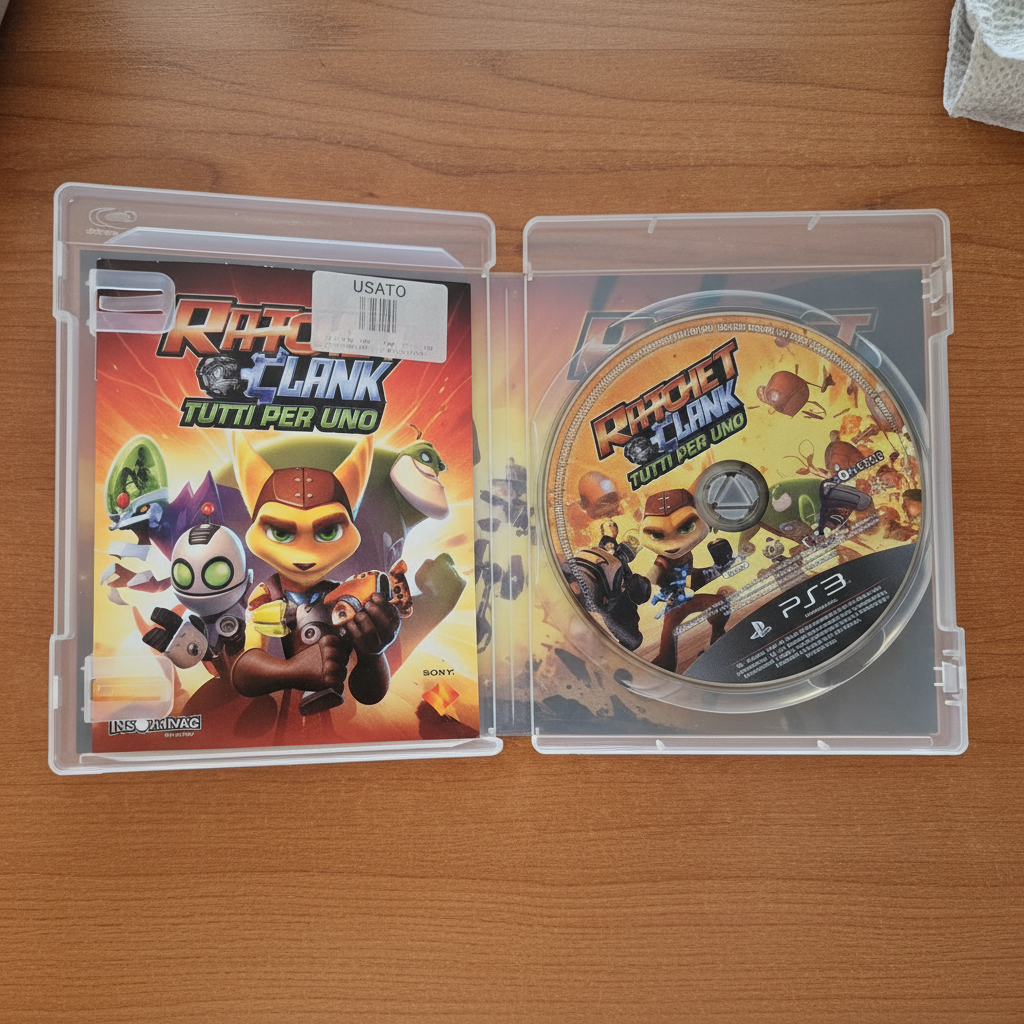 Ratchet & Clank Tutti Per Uno PS3 Edizione ITALIANA prima stampa