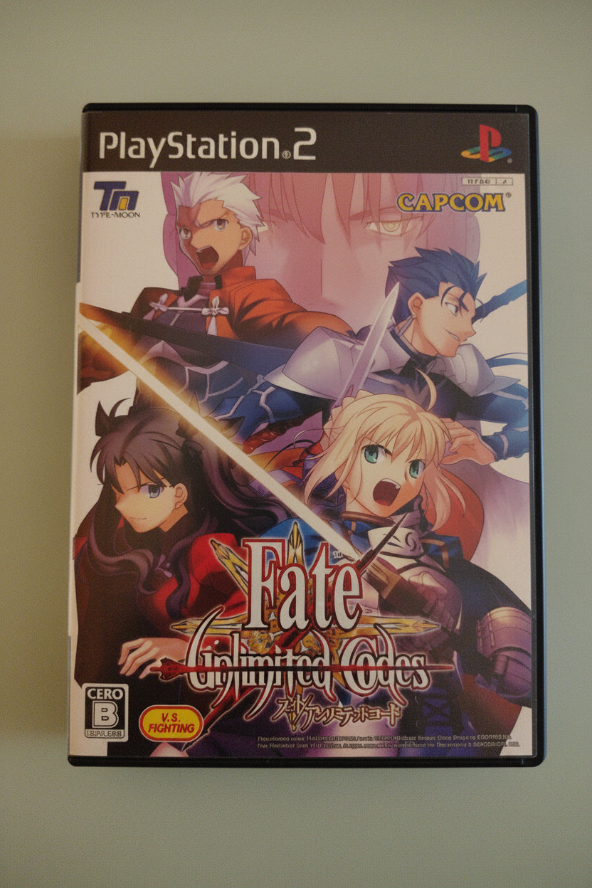 Fate Unlimited Codes  Capcom Sony Playstation 2 dal Giappone jp