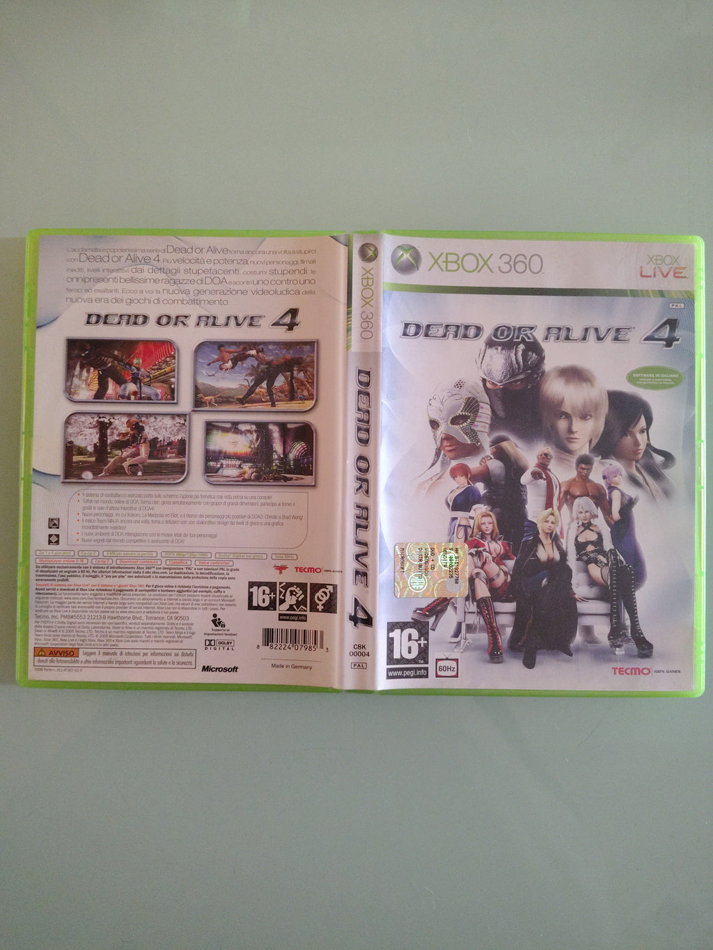 Dead or alive 4 PAL ita