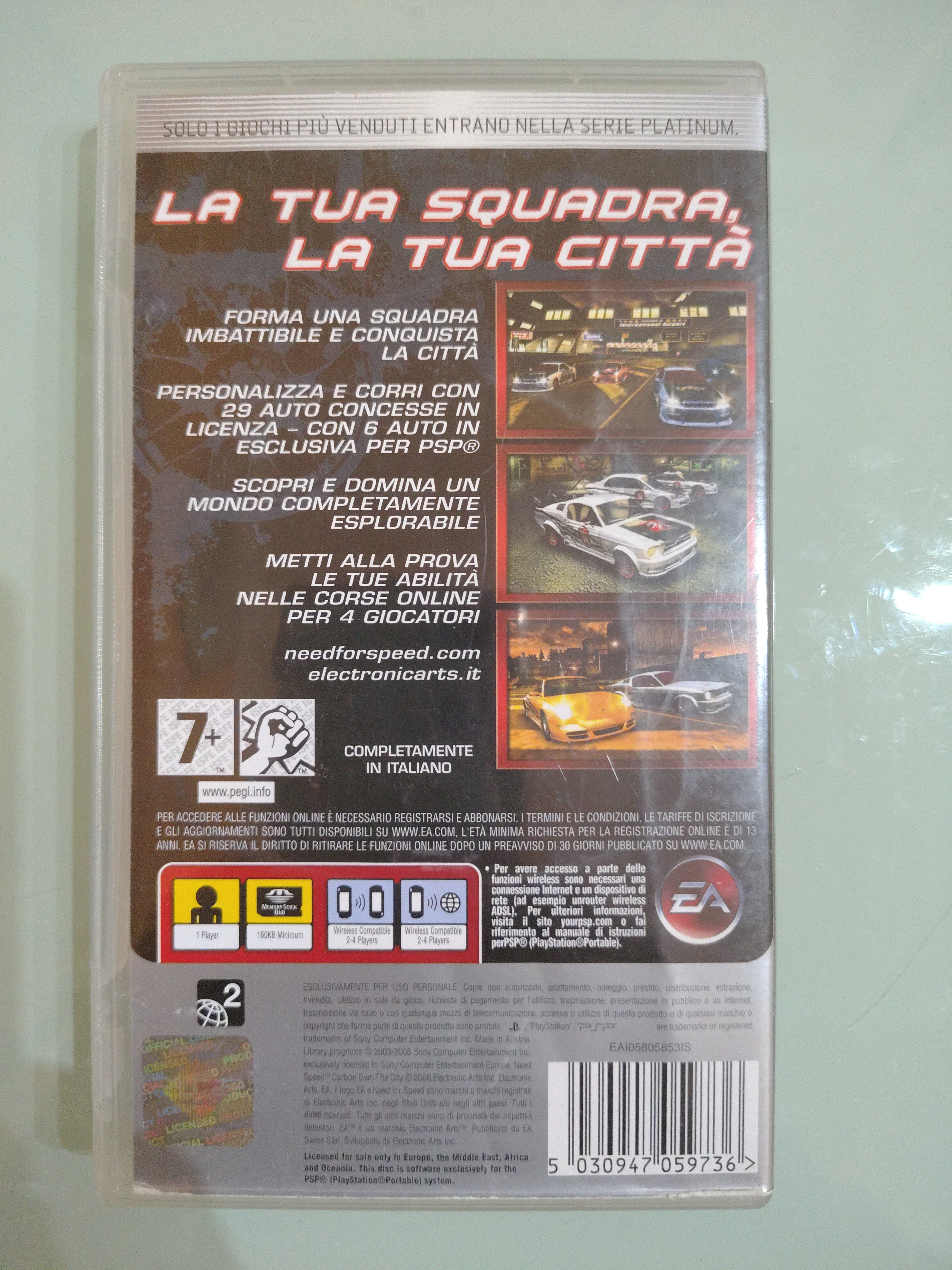 NEED FOR SPEED CARBON OWN THE CITY