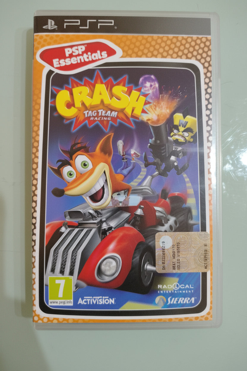 Crash Bandicoot Tag Team Racing PSP SONY Playstation Portable IN ITALIANO 🇮🇹