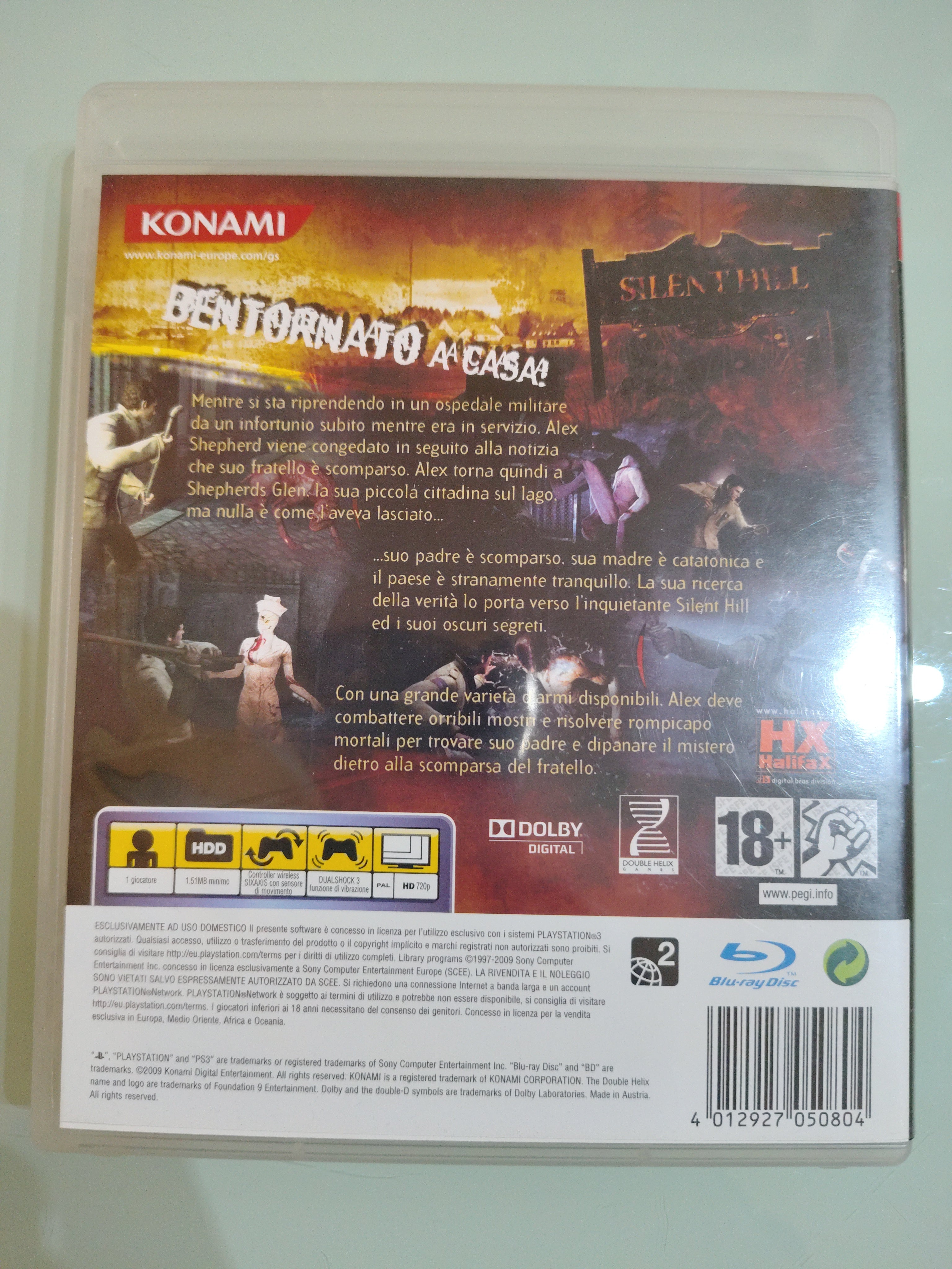 SILENT HILL HOME COMING PAL ITA
