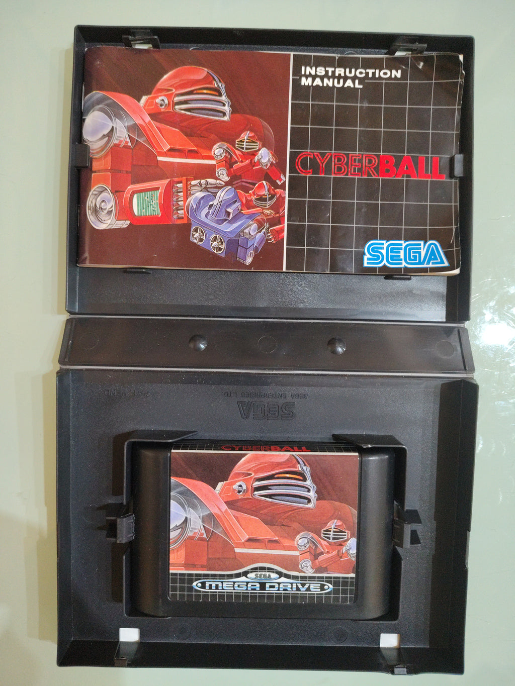 CYBERBALL SEGA MEGA DRIVE MEGADRIVE PAL
