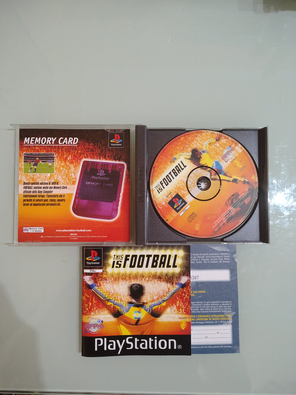 This Is Football GIOCO PS1 VERSIONE ITALIANA