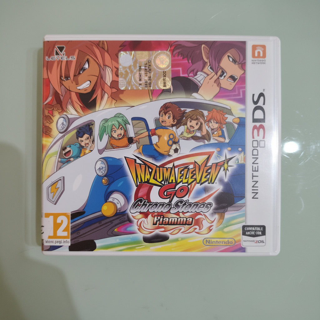 Inazuma Eleven Go Chrono Stones Fiamma GIOCO NINTENDO 3DS VERSIONE ITALIANA