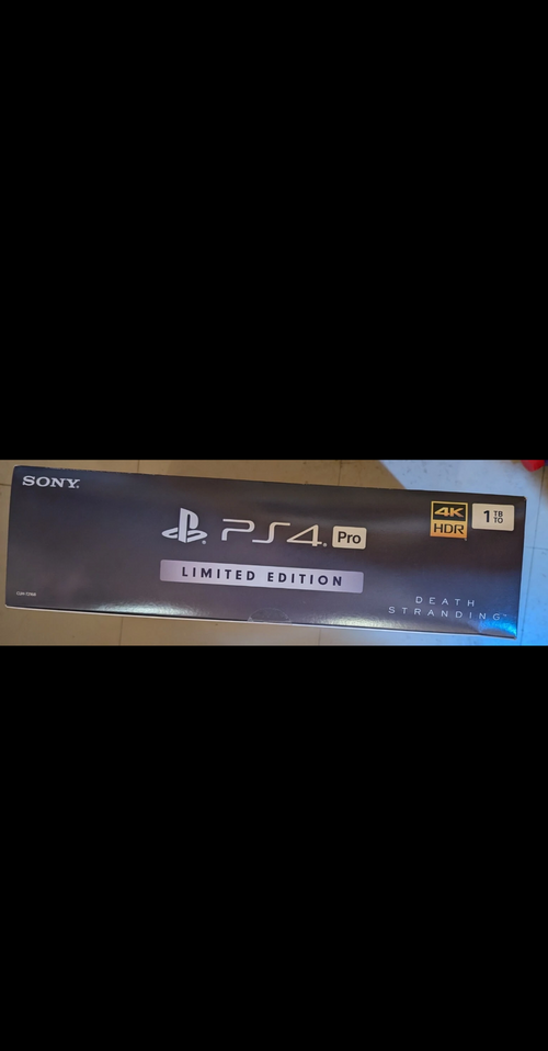 Console PlayStation 4 Pro PS4 Death Stranding Bundle Pak collector nuova