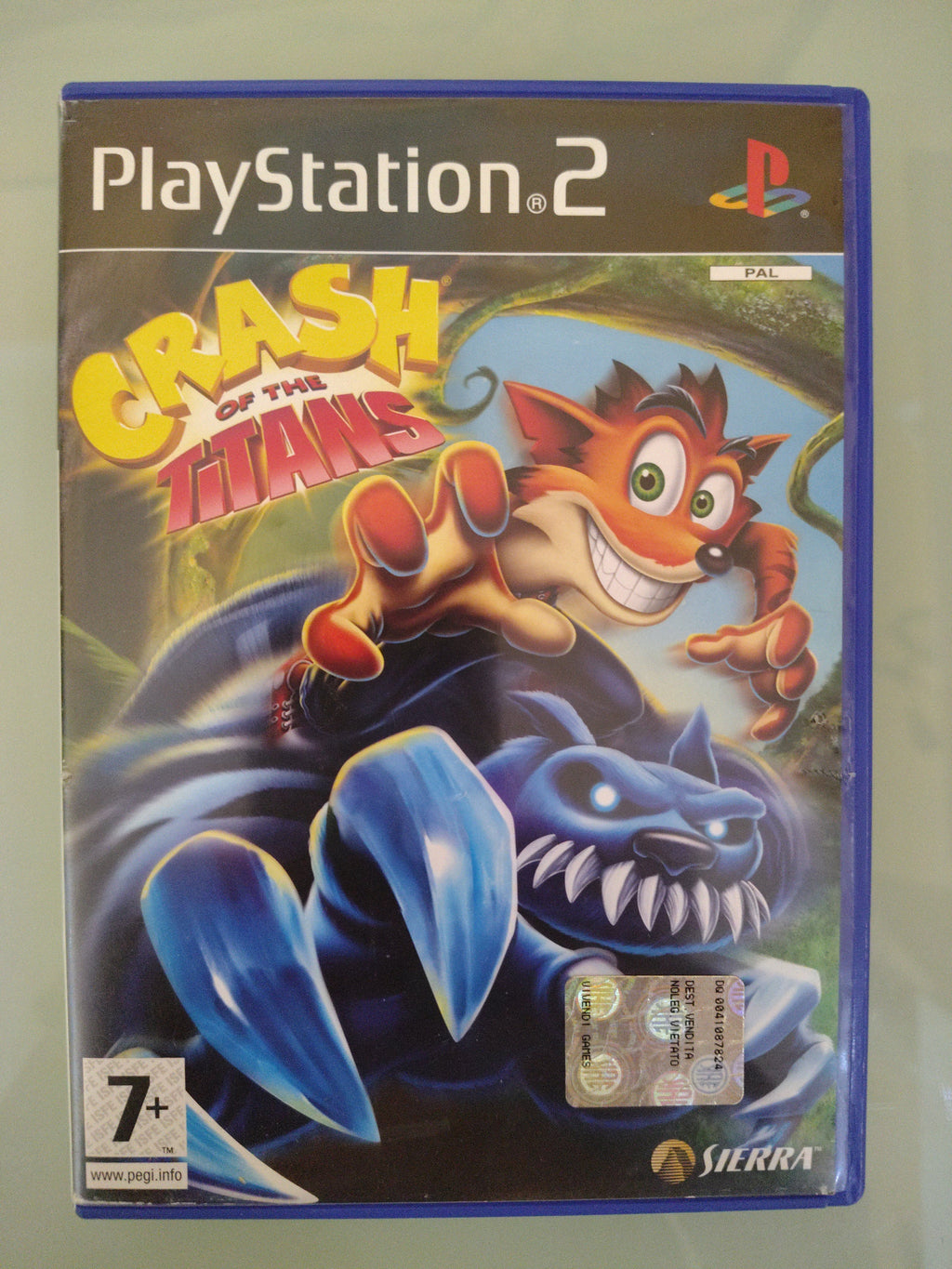 CRASH OF THE TITANS ( no DVD) ottime condizioni