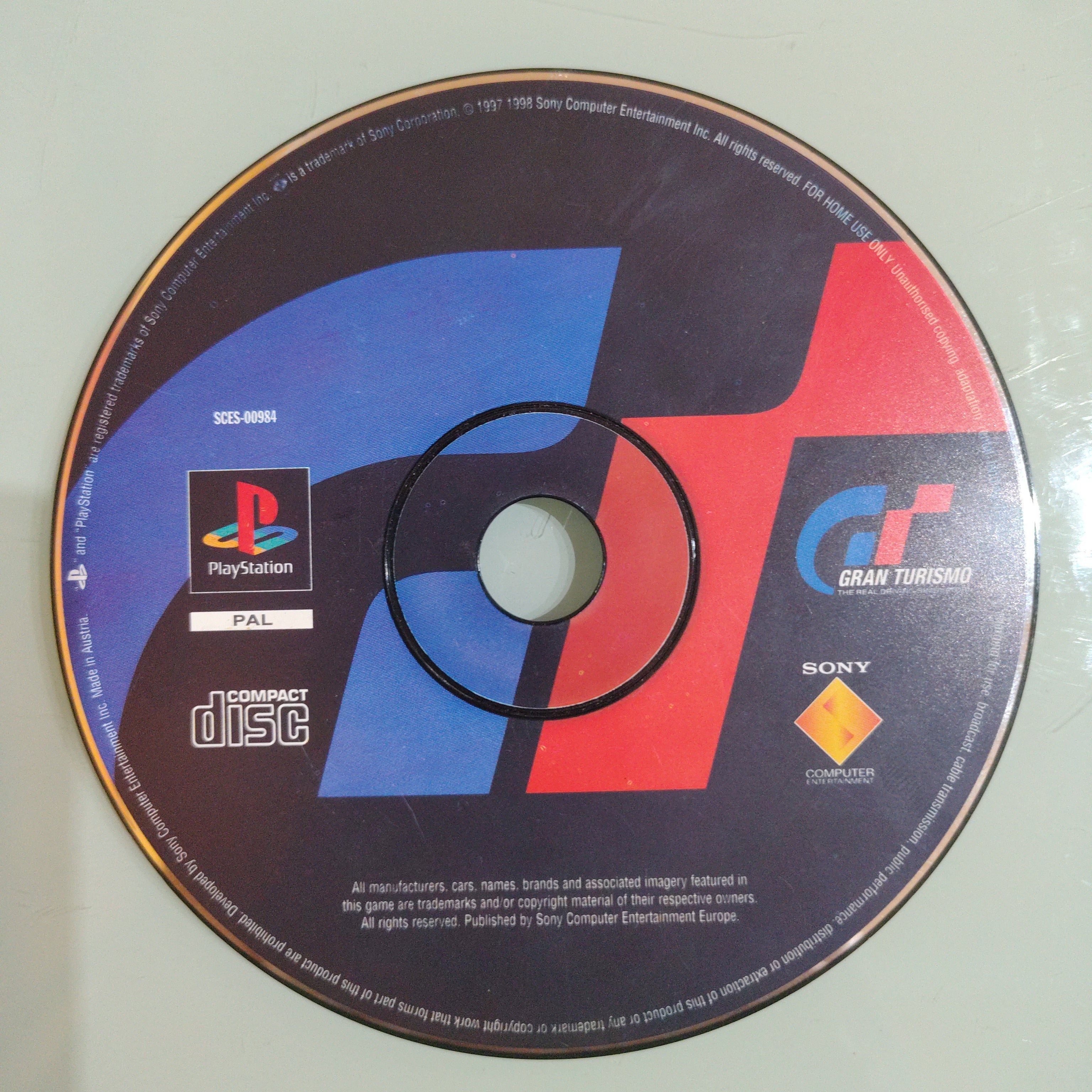 Gran Turismo PLAYSTATION 1 PS1 pal