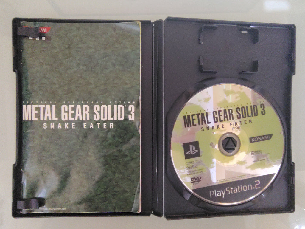 Metal Gear Solid 3 Snake Eater KONAMI Game NTSC JAP