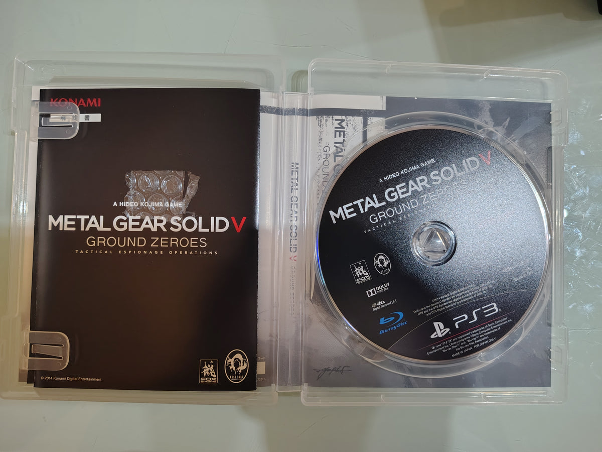Metal Gear Solid 5 V - Ground Zeroes NTSC JAP
