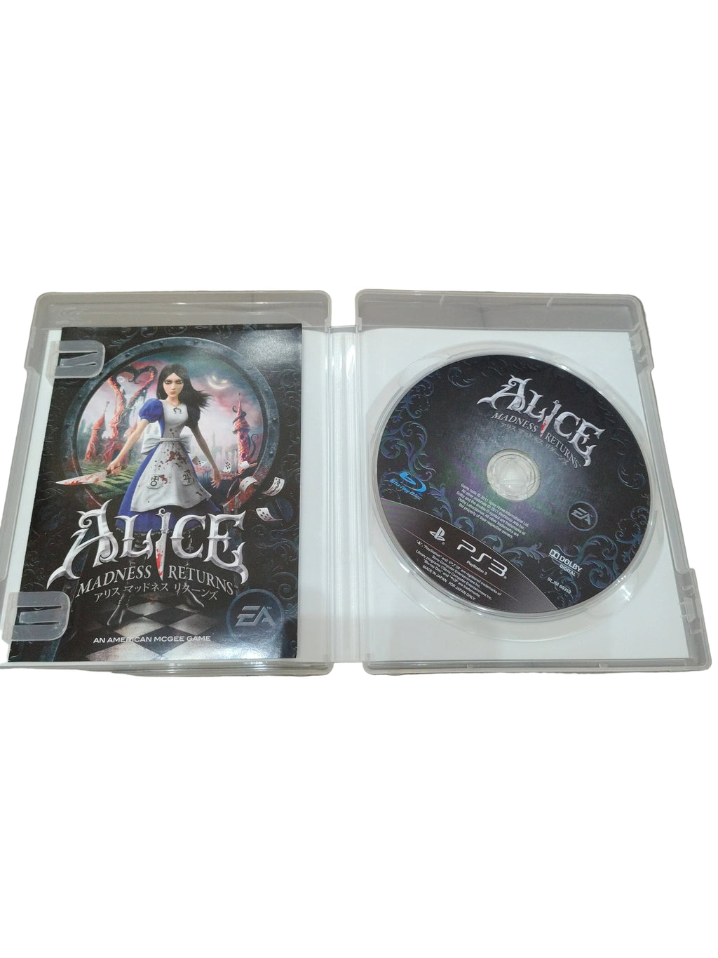 ALICE MADNESS RETURNS  NTSC JAP