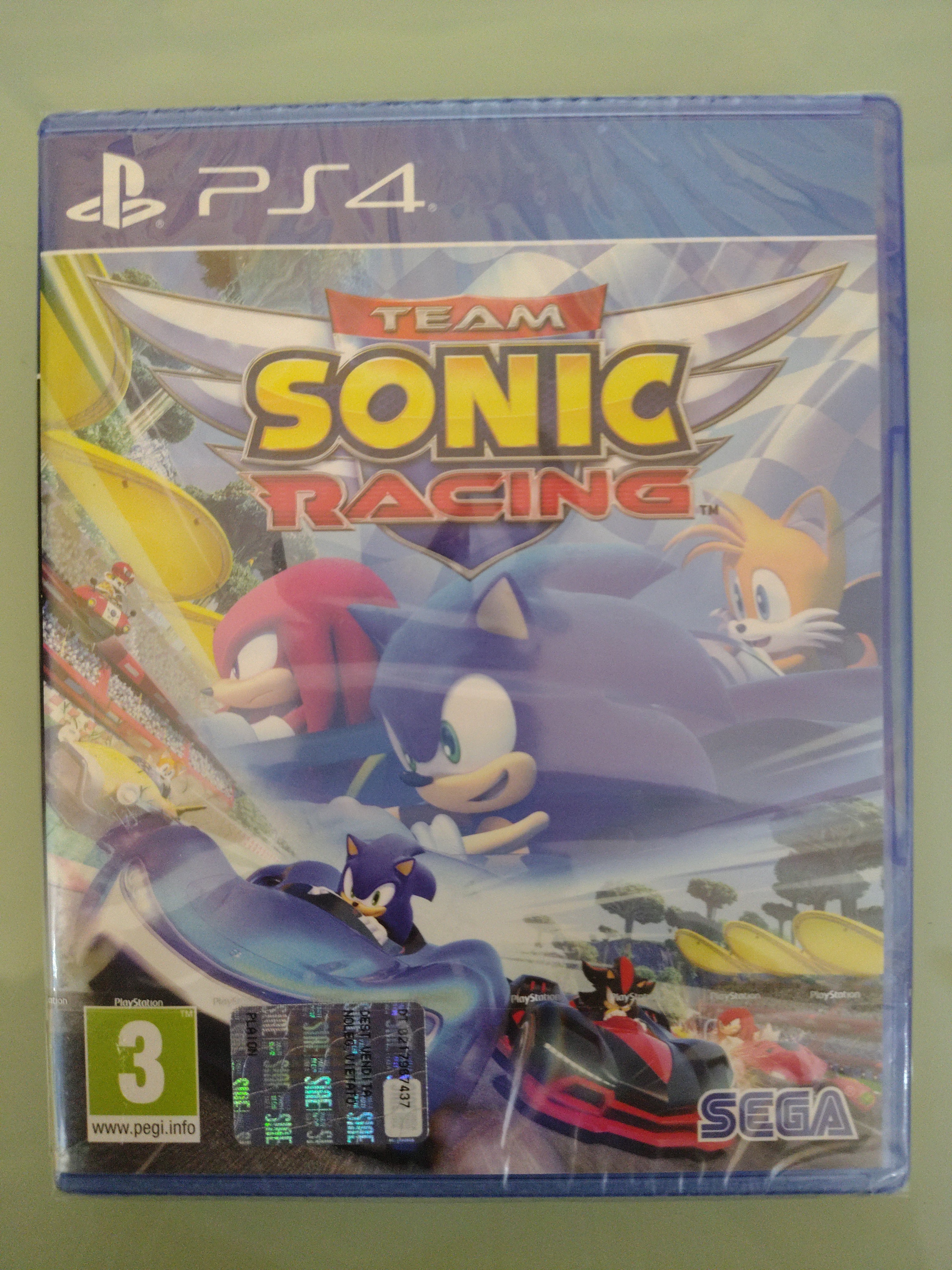 TEAM SONIC RACING ITALIANO sigillato