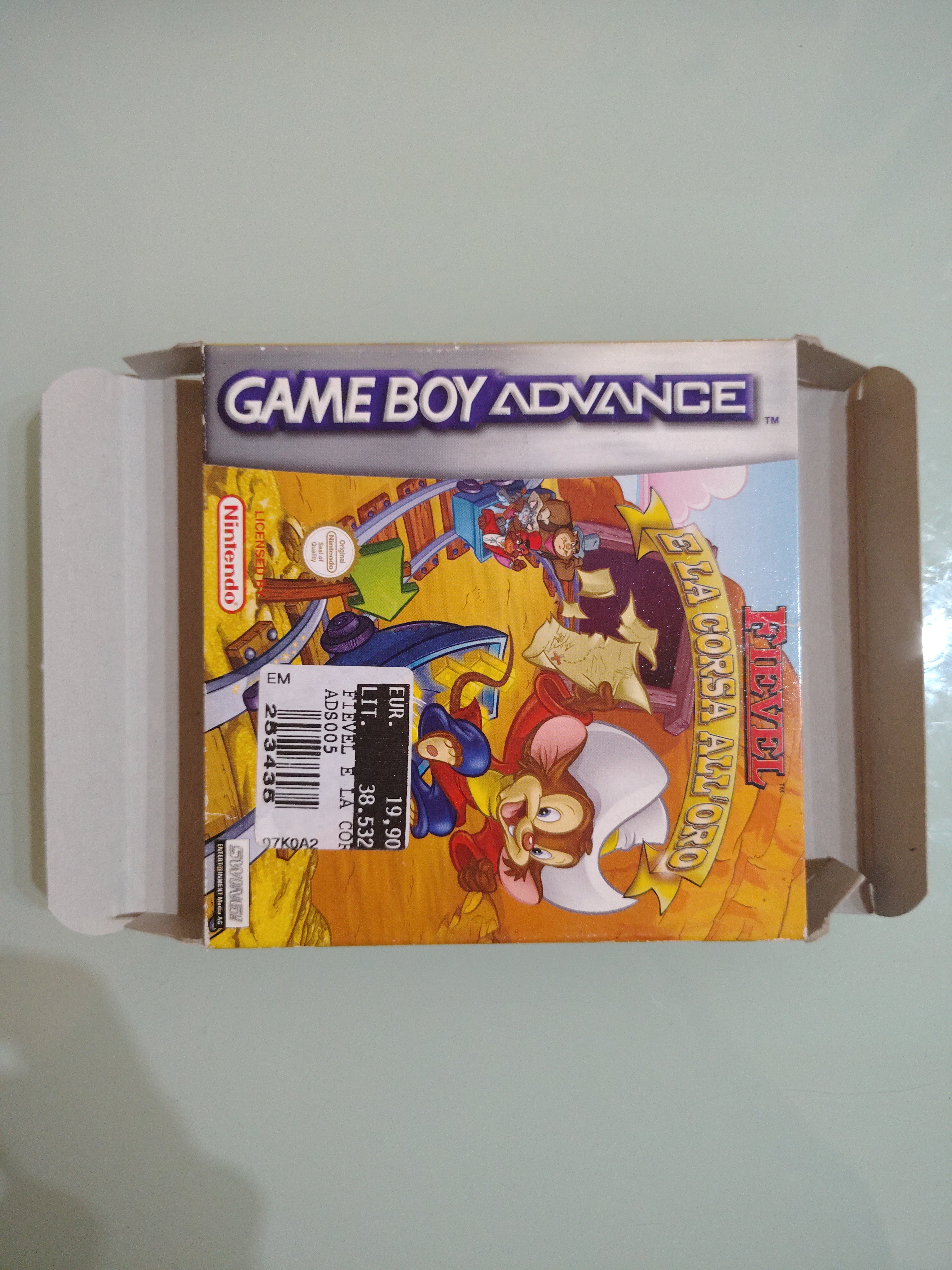 FIEVEL E LA CORSA ALL'ORO - GAME BOY ADVANCE