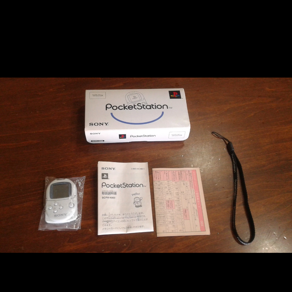 SONY POCKETSTATION WHITE COMPLETA PERFETTA COMPLETA