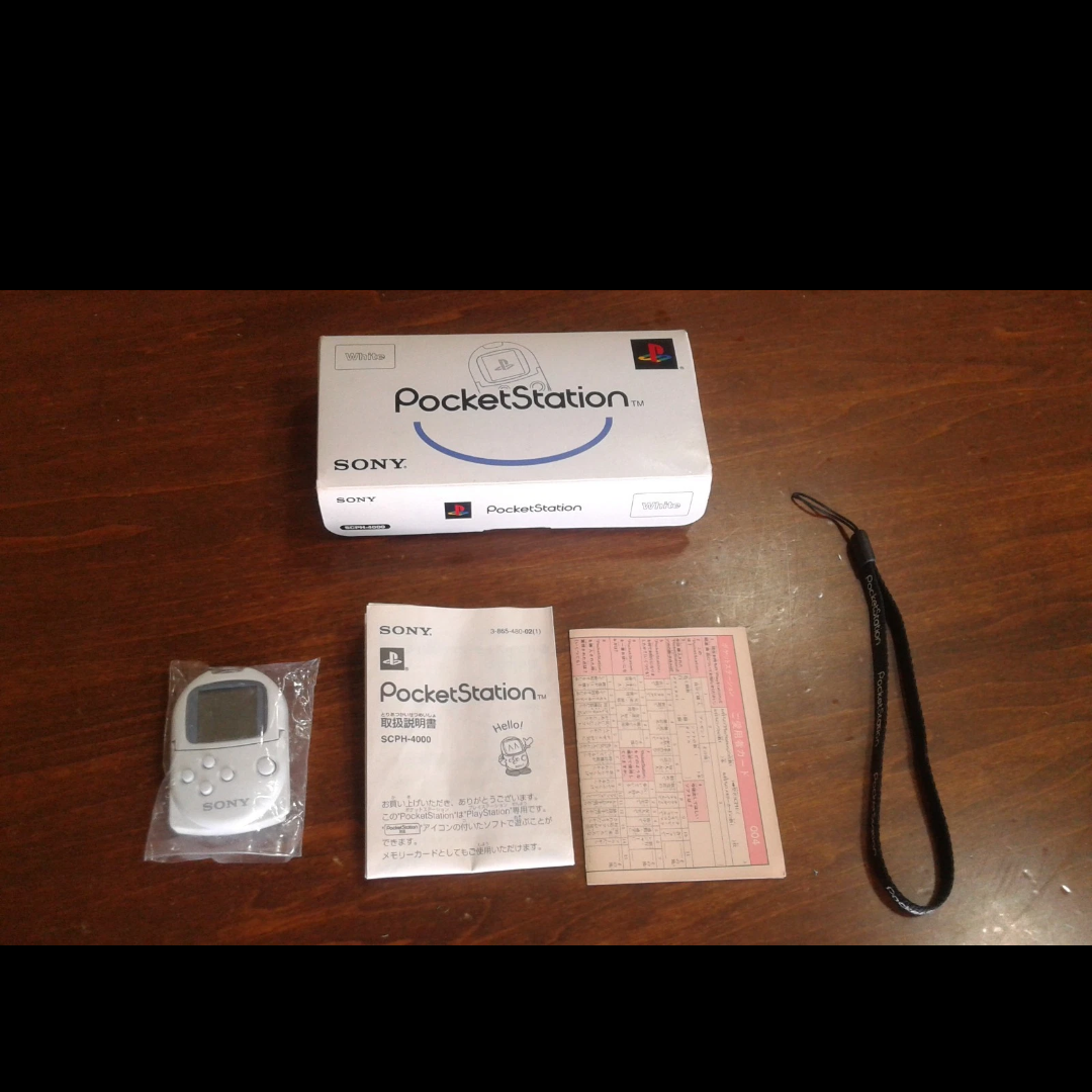 SONY POCKETSTATION WHITE COMPLETA PERFETTA COMPLETA