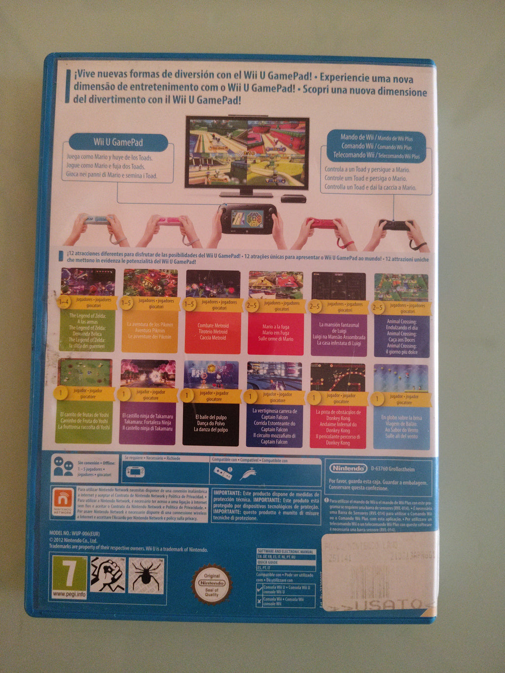 NINTENDO LAND NINTENDO WII U