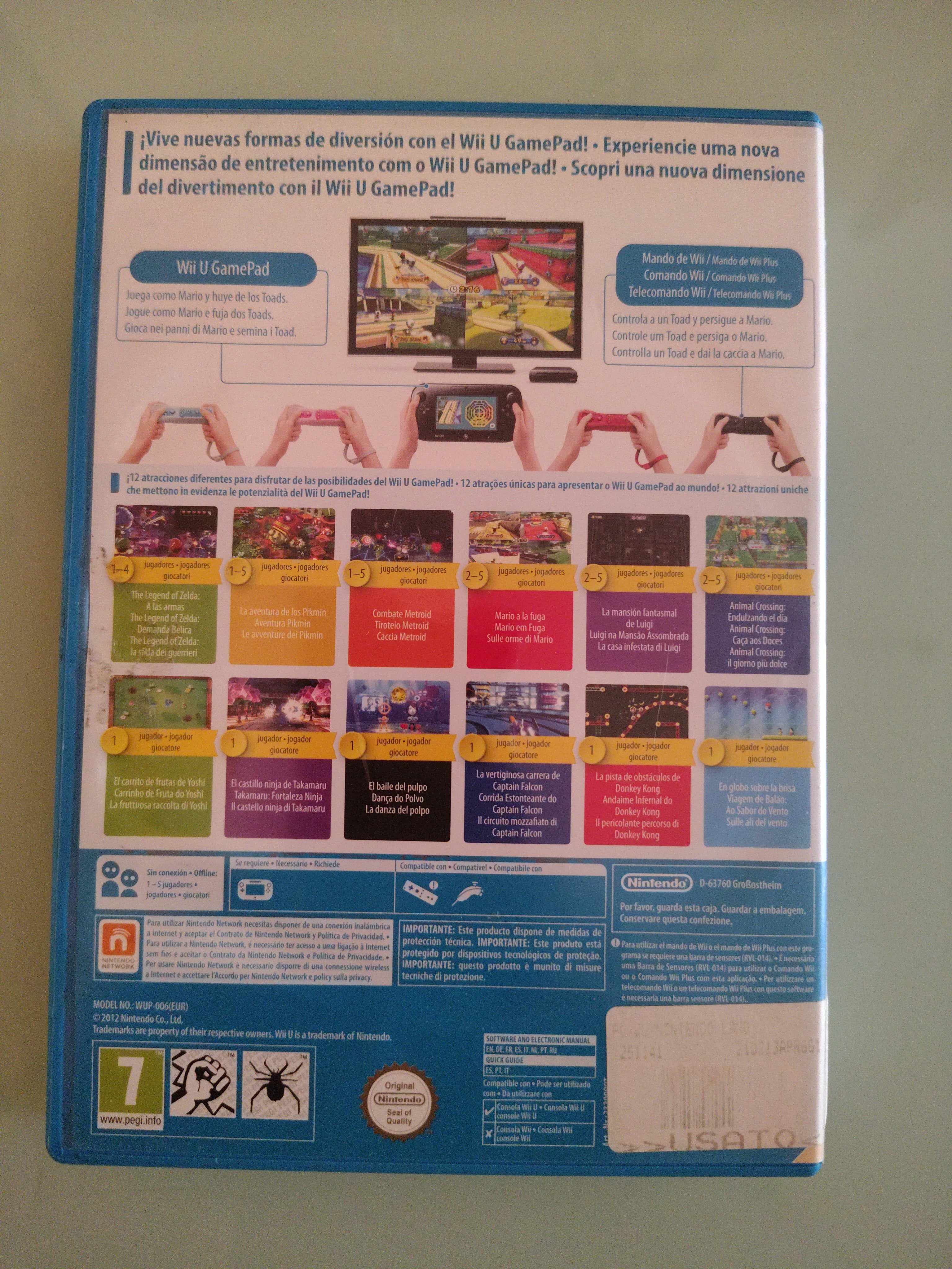 NINTENDO LAND NINTENDO WII U