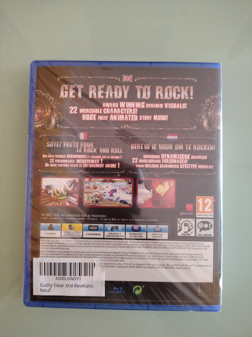PS4 : GUILTY GEAR XRD - REVELATOR - Nuovo, sigillato