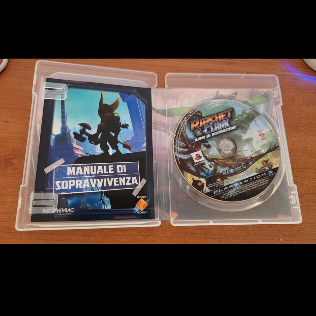 Ratchet & Clank armi di Distruzione Sony Ps3 completo Ottimo Usato PAL ita 1' stampa