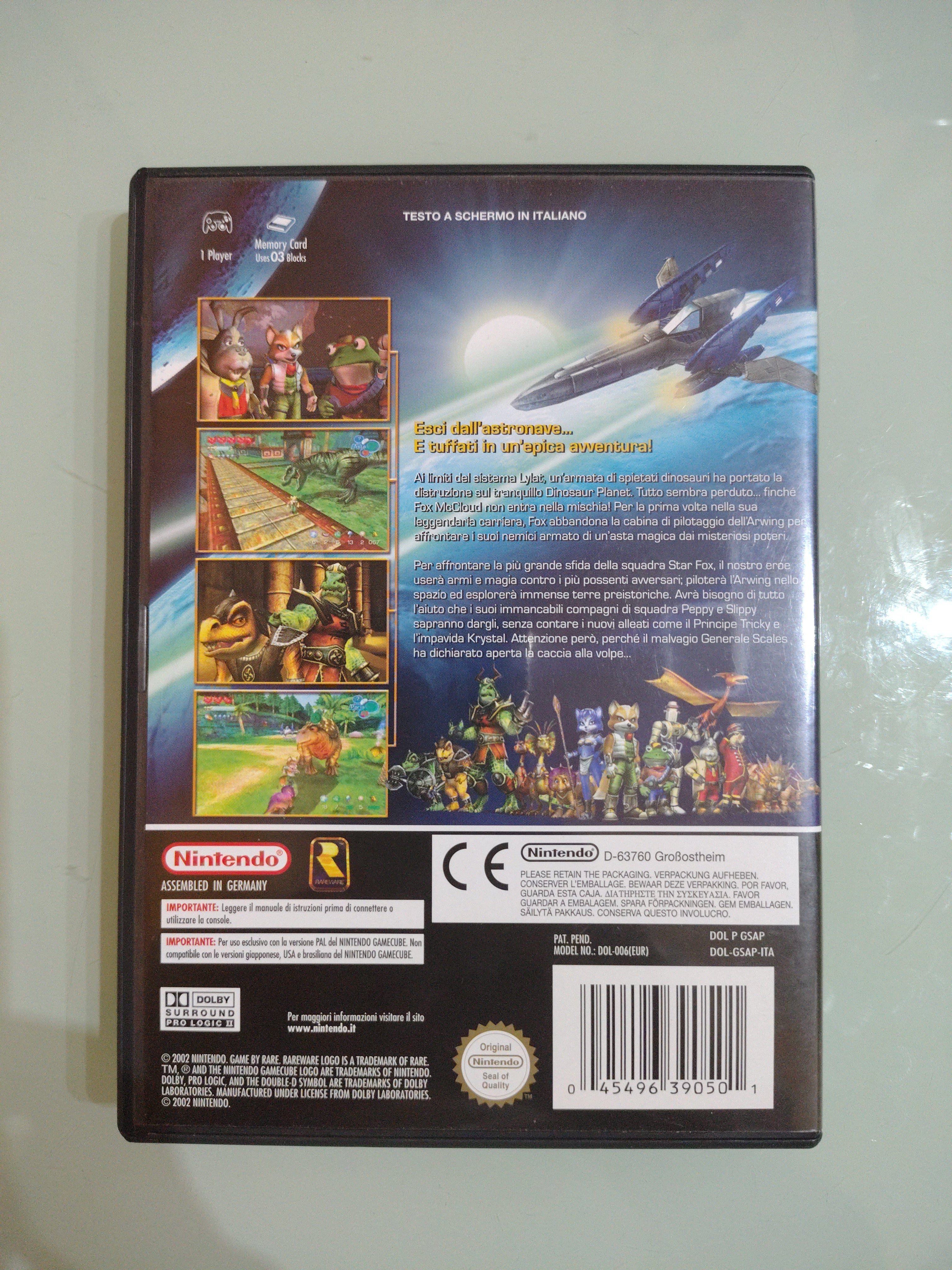 STAR FOX ADVENTURES PAL ita