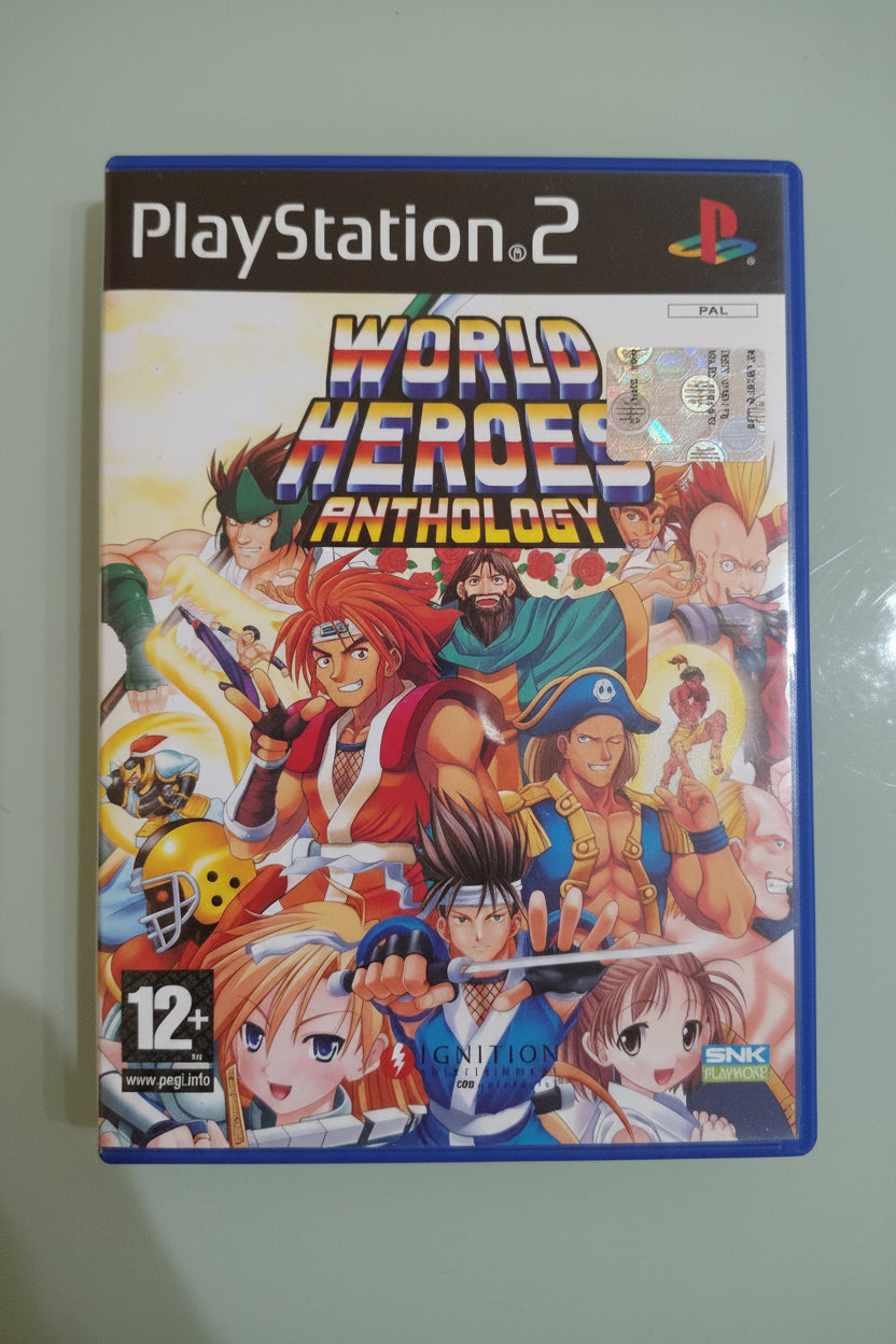 World Heroes Anthology Playstation PS2 edizione italiana