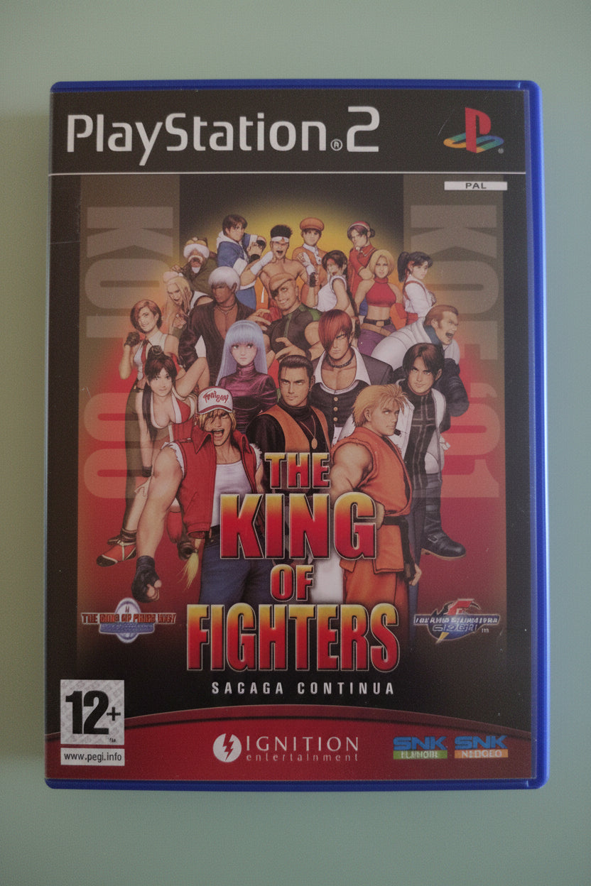 THE KING OF FIGHTER LA SAGA CONTINUA 2000 2001 PS2...Versione italiana