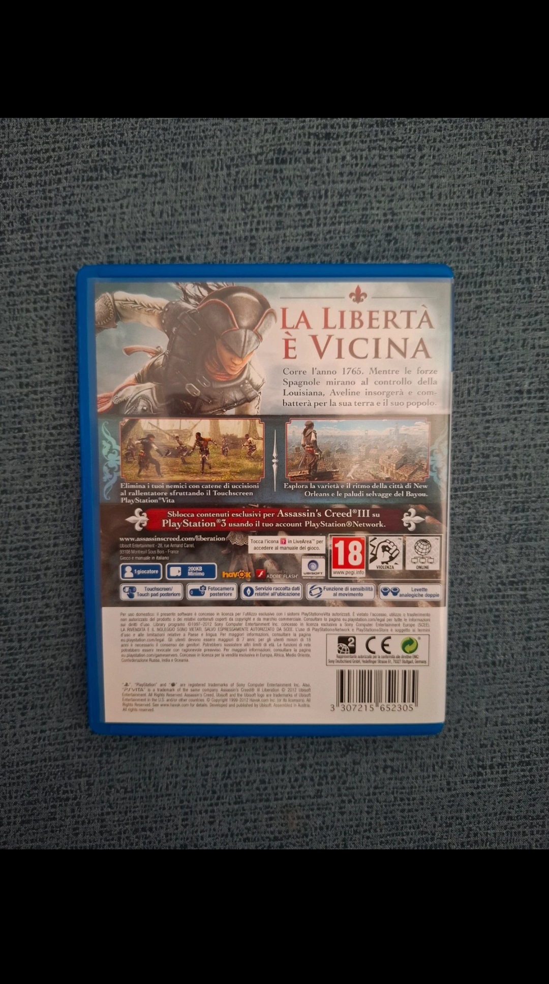 ASSASSIN'S CREED III LIBERATION  PAL ITA