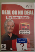 Deal or No Deal: The Banker Is Back (Wii) PEGI 3+ Quiz FREE nuovo
