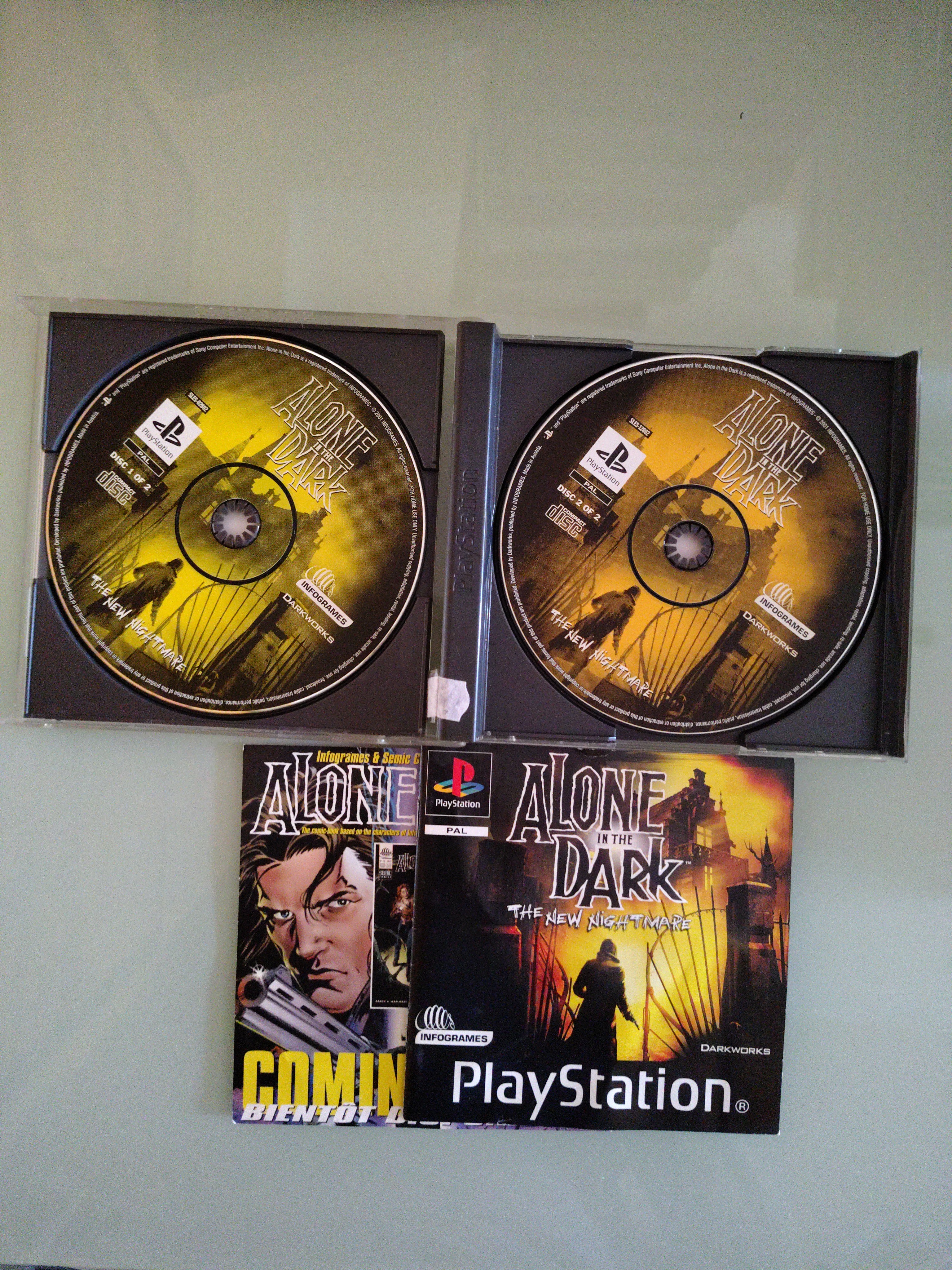 ALONE IN THE DARK THE NEW NIGHTMARE - SONY PS1 - VIDEOGIOCO USATO  PAL PSX